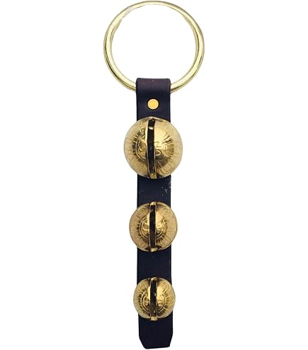 Amazon.com: Boxwood and Mum Handmade Sleigh Bells for Door Handle
